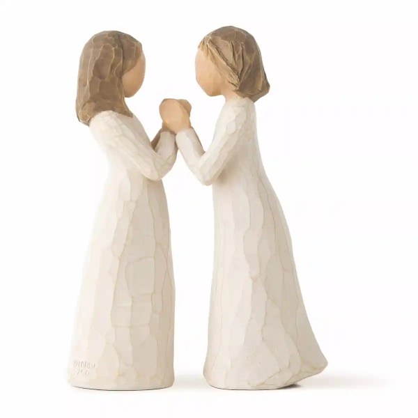 Sisters by Heart Figurine by Willow Tree Mente Art Gallery