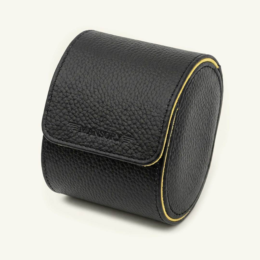 MANSORY LEATHER WATCH CASE – YELLOW