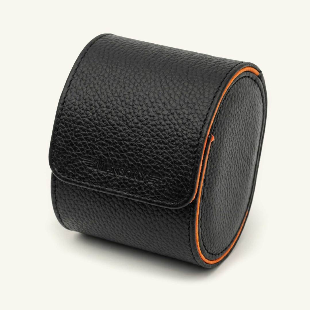MANSORY LEATHER WATCH CASE – ORANGE