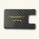 CARBON CARD HOLDER-GOLD