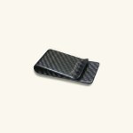 MANSORY CARBON FIBER MONEY CLIP-SILVER LOGO