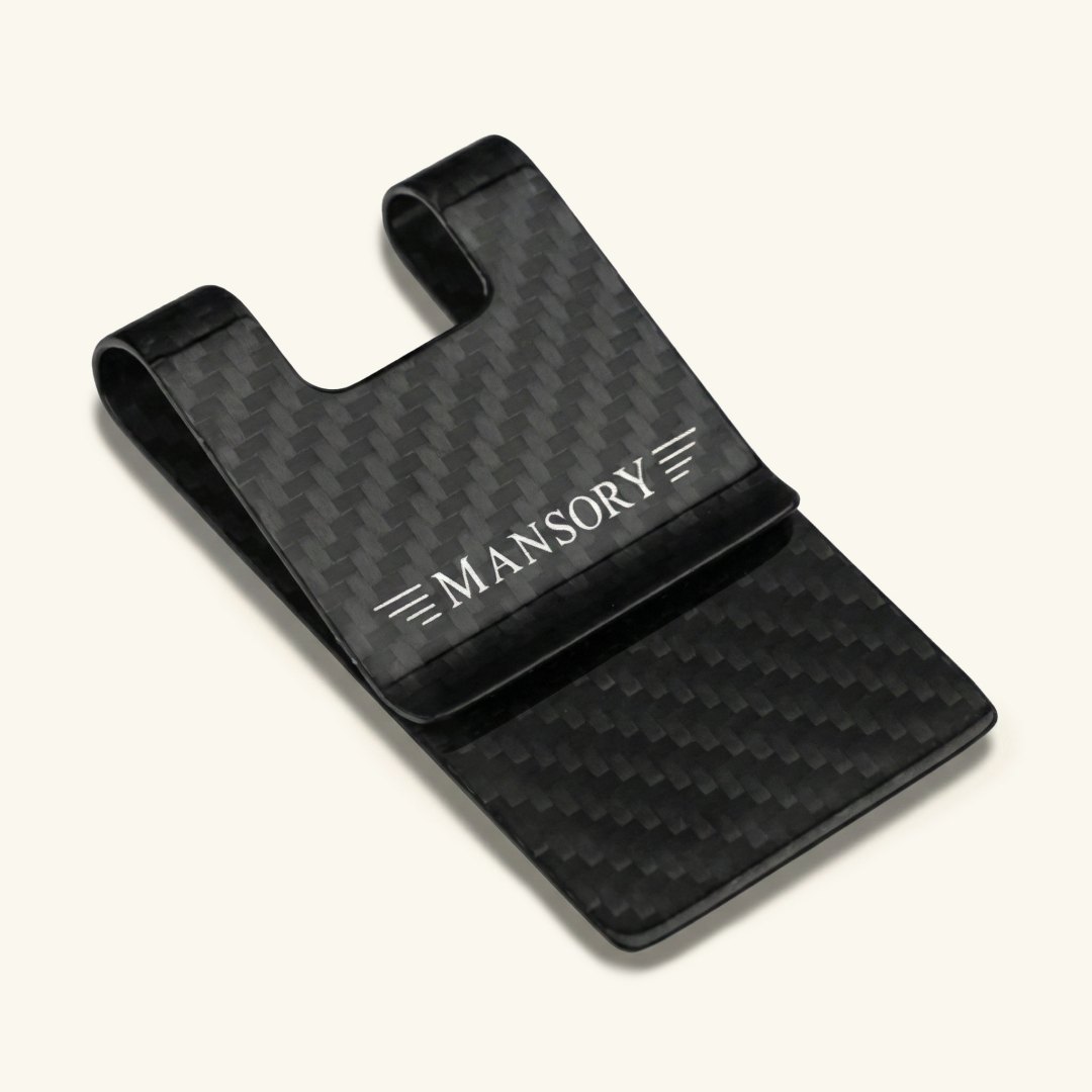 CARBON CARD HOLDER – SILVER