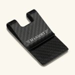 CARBON CARD HOLDER-SILVER