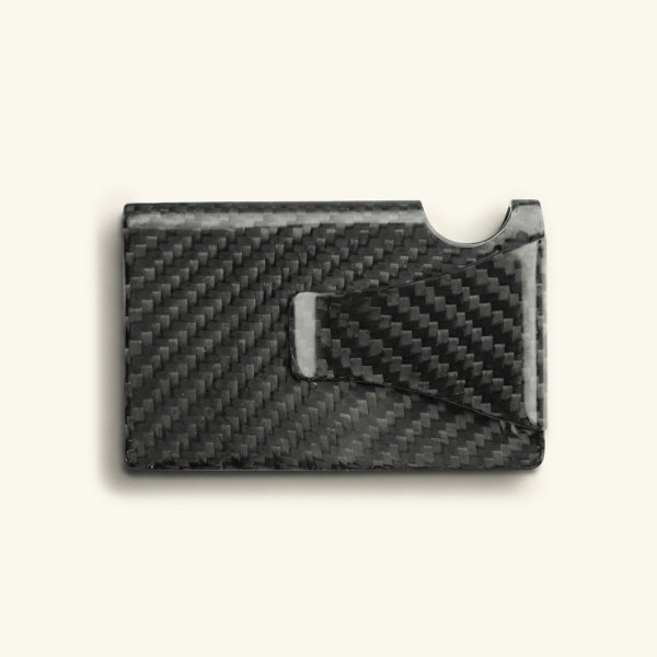 MANSORY CARBON CARD HOLDER - GOLD LOGO