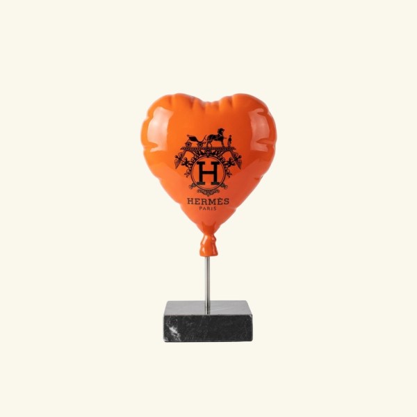 Heart Balloon Pop Art Sculptures