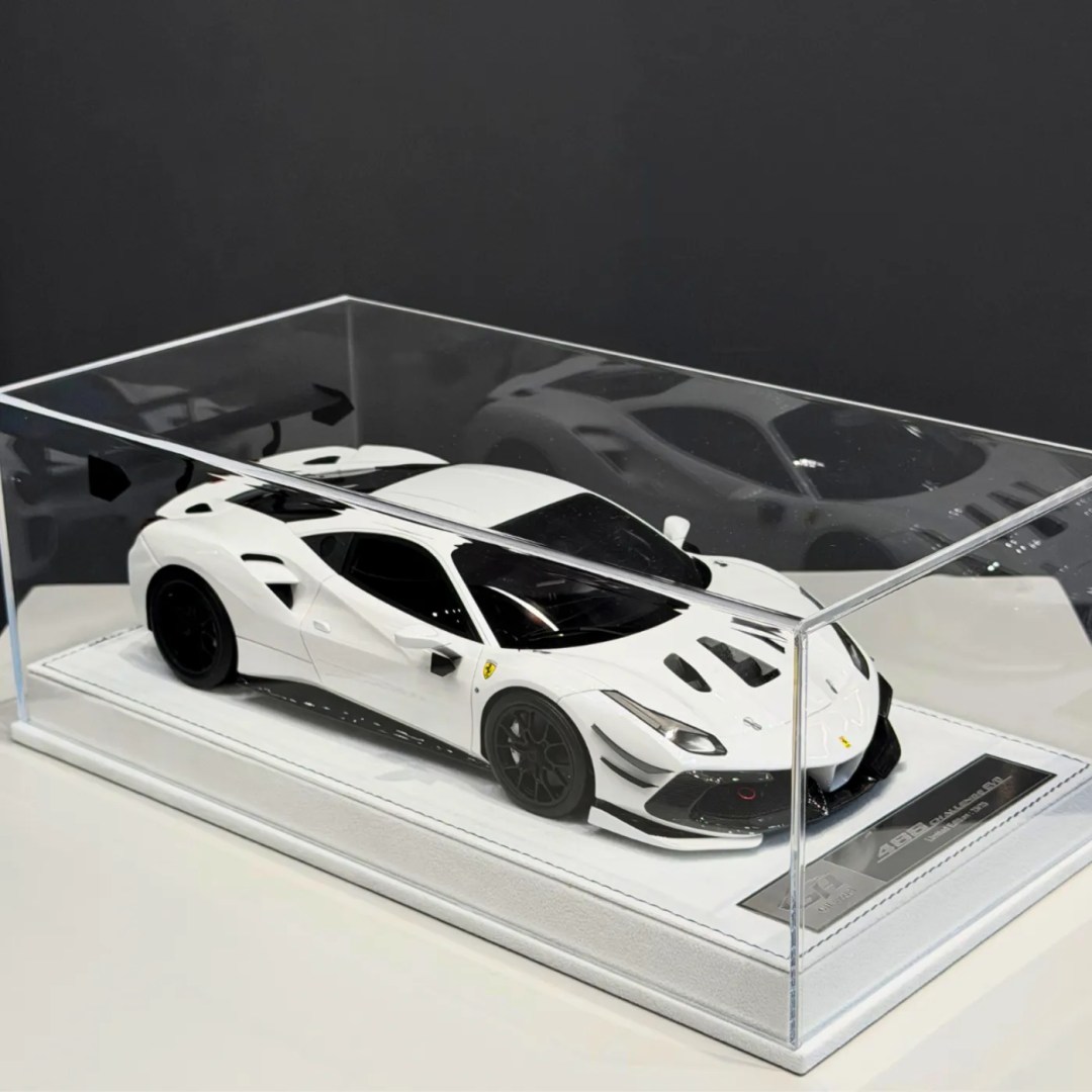 FERRARI-488 challenger EVO-WHITE