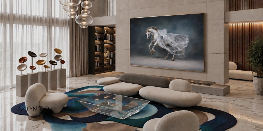 How to Decorate Large Empty Walls in a Luxury Home