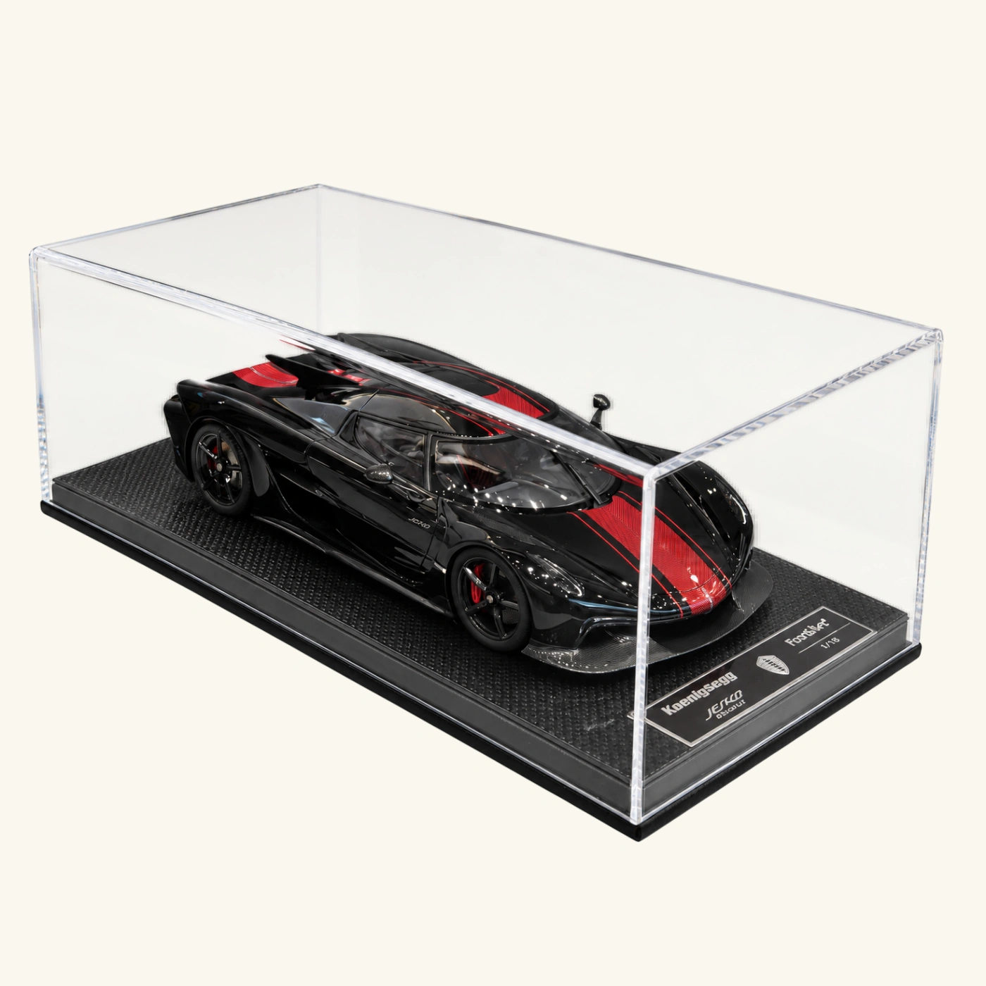 Koenigsegg Jesko Absolut – black and red